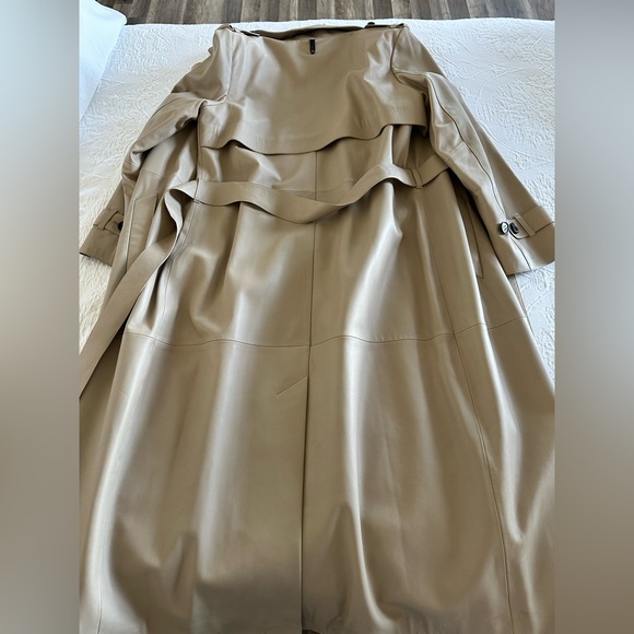 MACKAGE GAEL-V Maxi Leather Trench Coat - Picture 15 of 15